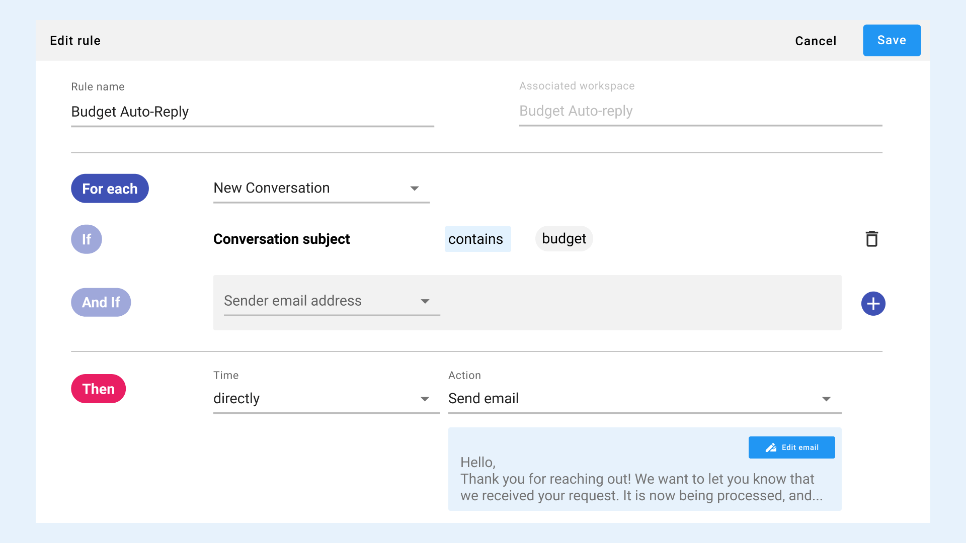 Email Response Management Software
