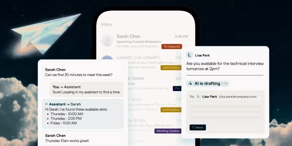 Perplexity AI email assistant