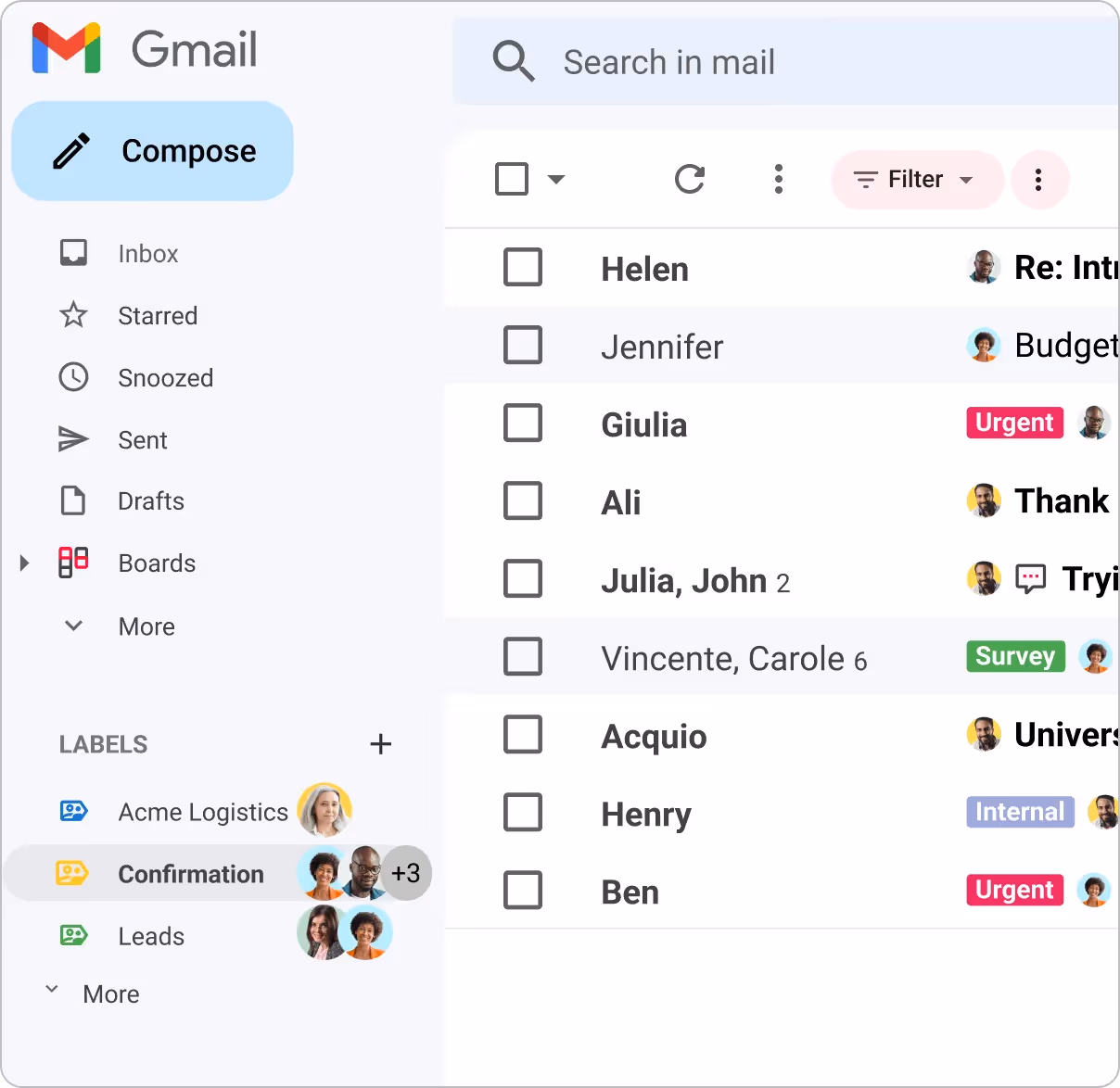 Share Gmail Labels with your Team using Gmelius