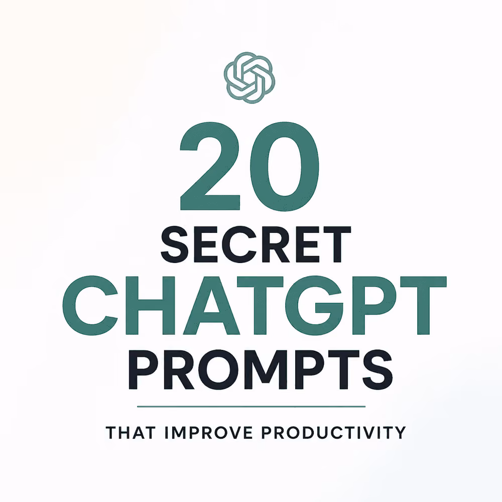 20 Secret ChatGPT Prompts That Improve Productivity | Gmelius