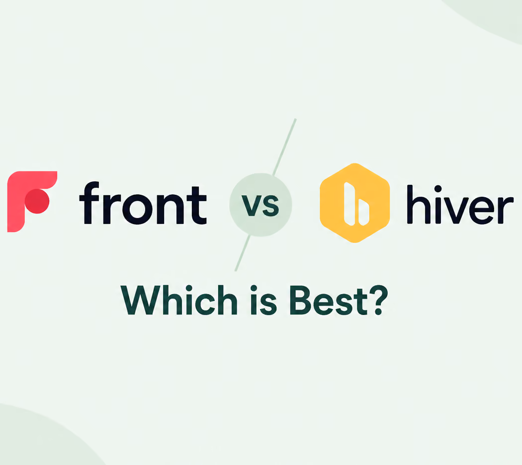 Hiver vs. Front: ¿Qué herramienta de bandeja de entrada compartida es mejor en 2026?