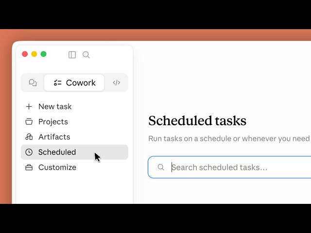 Delegate and schedule tasks in Claude Cowork