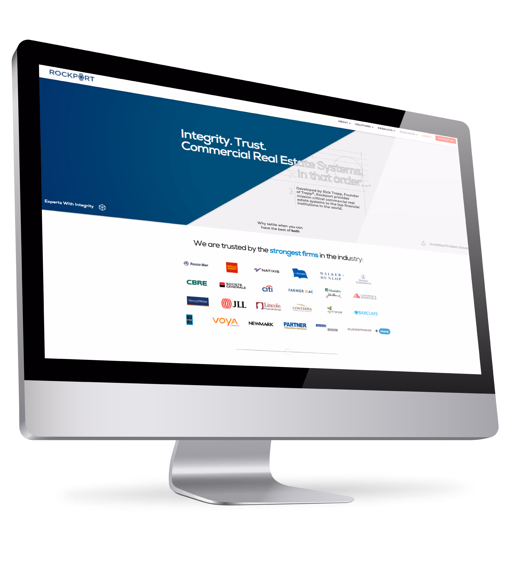 Rockport website snapshot