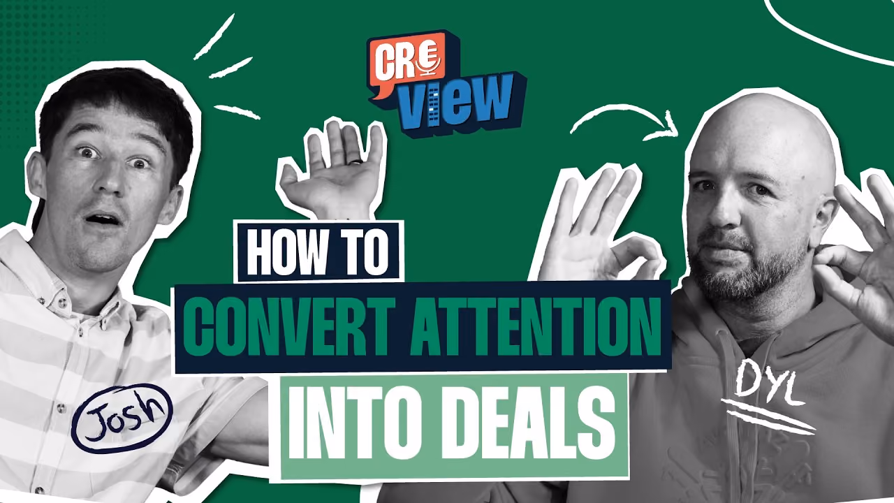 CREview Ep. 64 | Increase Your CRE Lead Pipeline Using the Traffic You Already Have