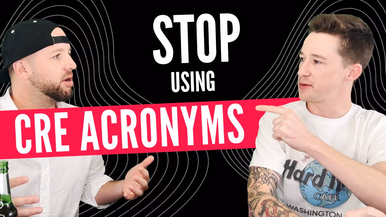 CREview Ep. 10 | Stop Using Acronyms: Why CRE Audiences Tune Out