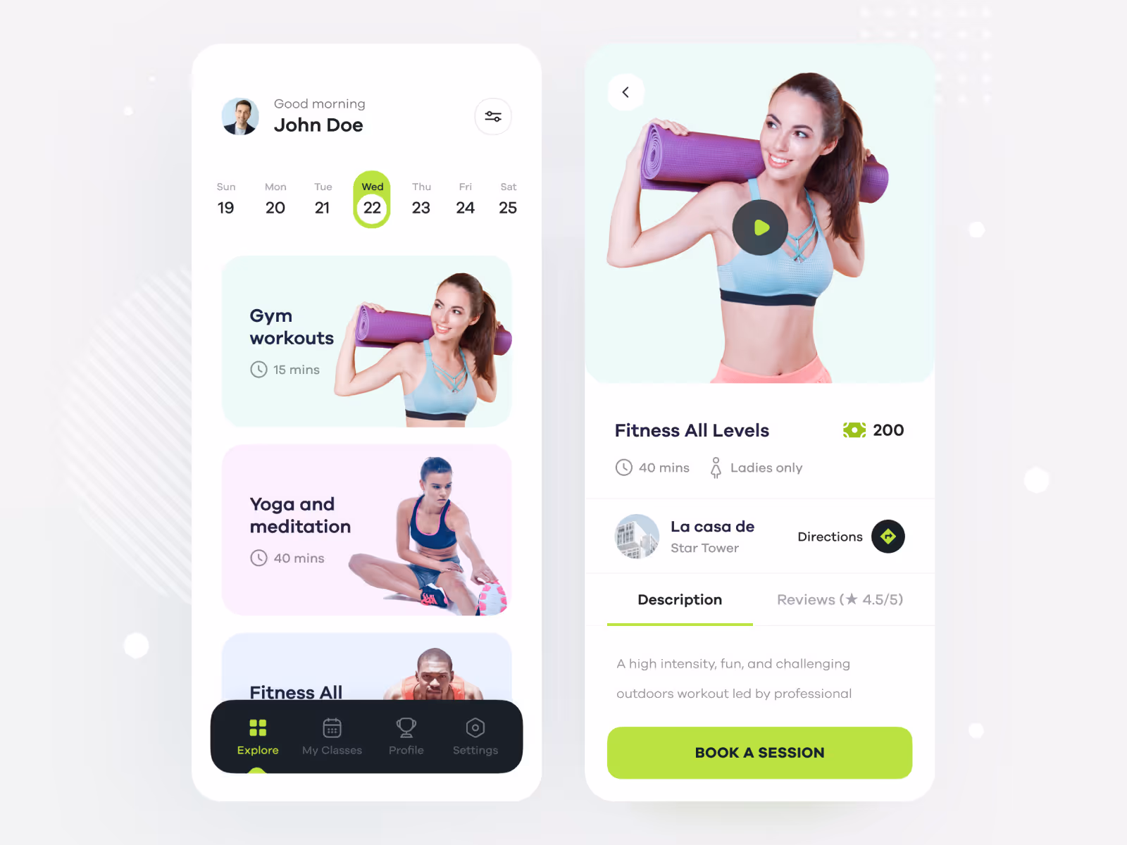 Activity Tracker App Image