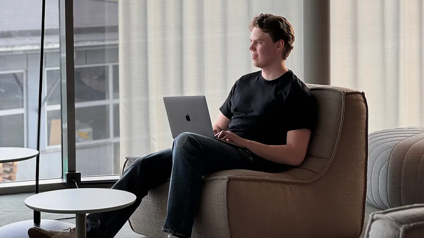 leon löfqvist, working on SEO, well designed halmstad.