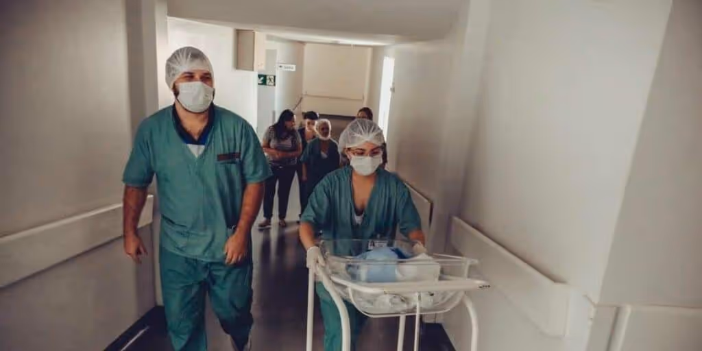 The pandemic has contributed to the high pressure in healthcare.