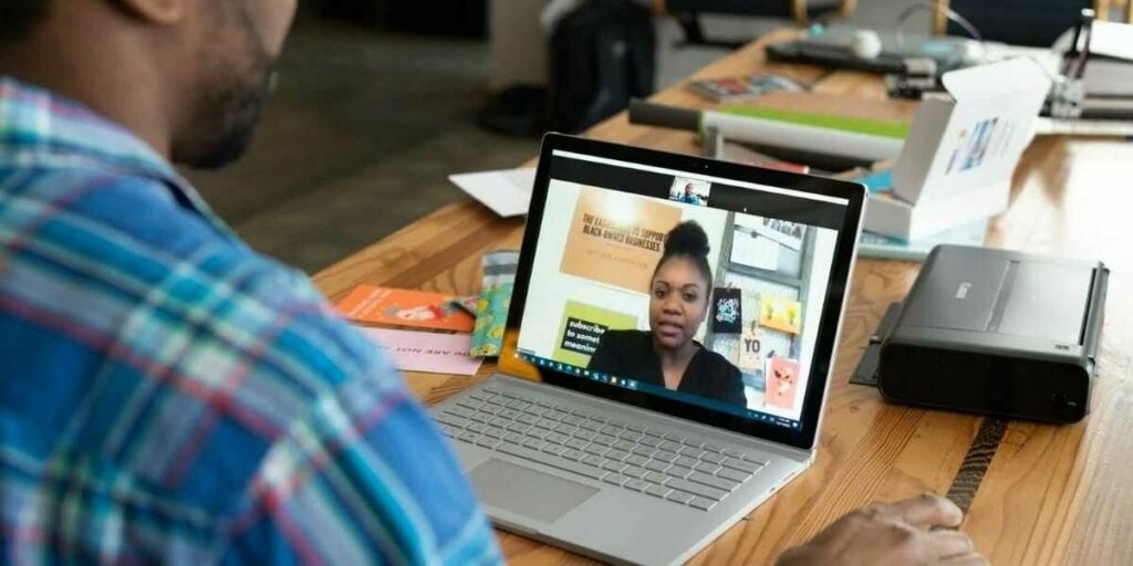 Team members using a communication channel