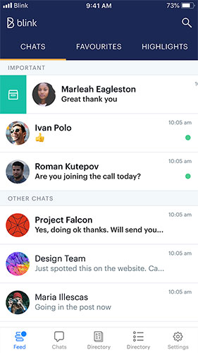 Internal communications app to improve communication and employee mental health.
