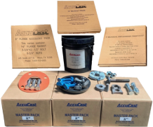 AccuCast pipe accessories MJ bolt packs and flange packs