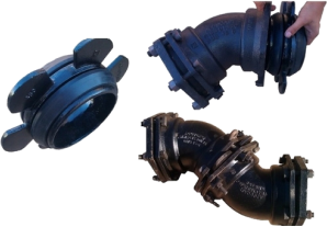 AccuCast MJ x MJ Accu Adapters with integrated restraint