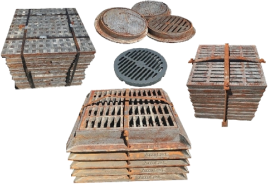 AccuCast cast iron frames and grates for storm drainage