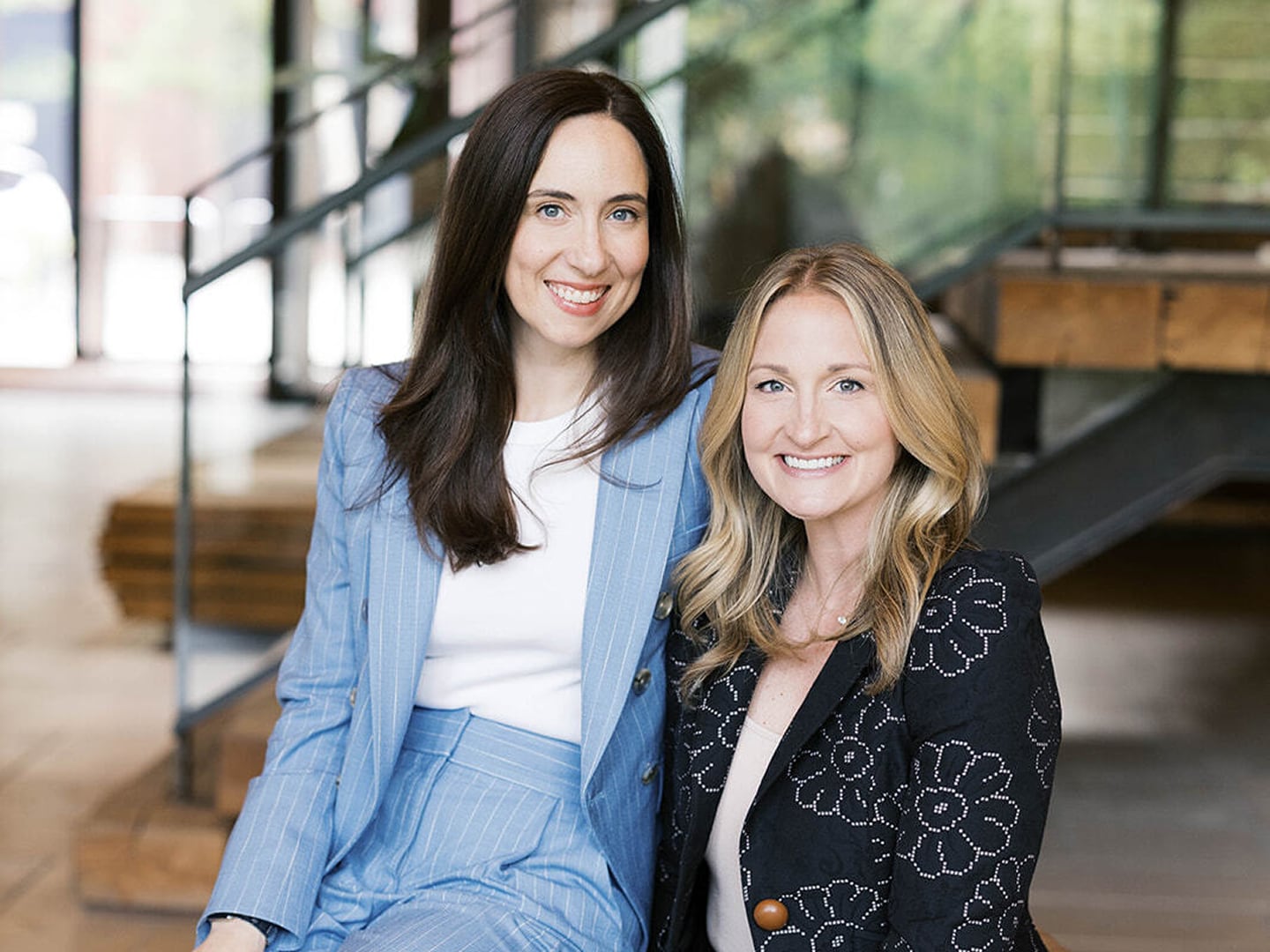 Group Headshot of Kristen and Rachel the founders of Monark & Co