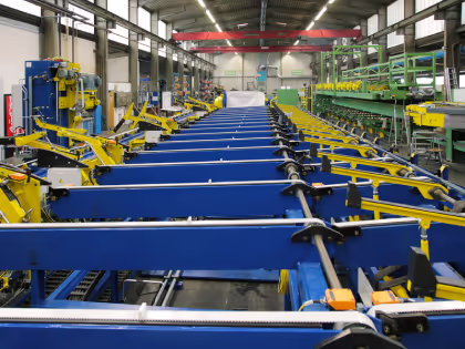 Transportsystem der Firma Bültmann