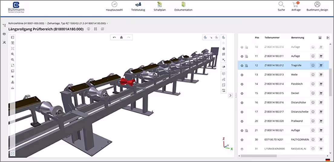 3D Programm der Firma Bültmann
