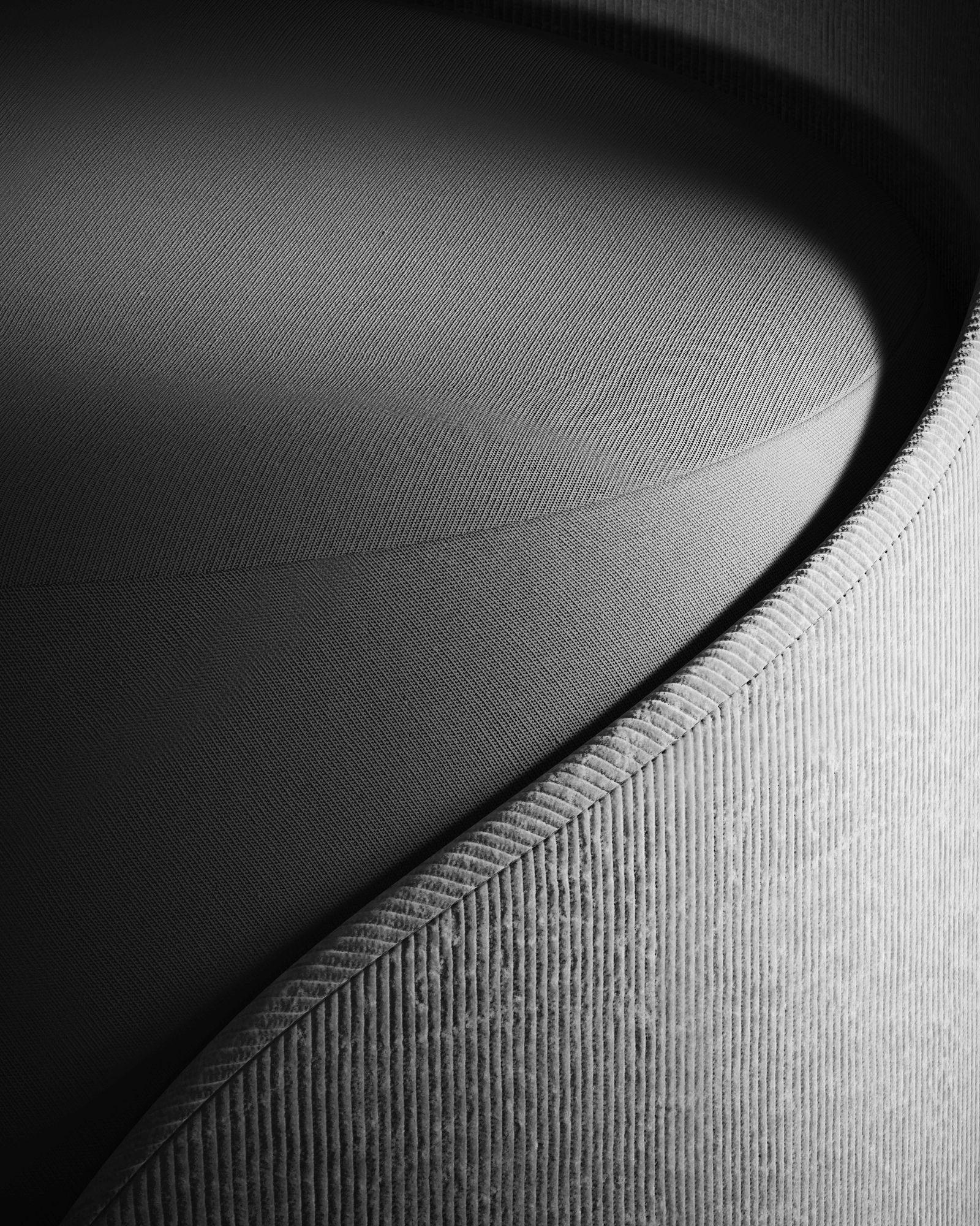 Black-and-white architectural detail