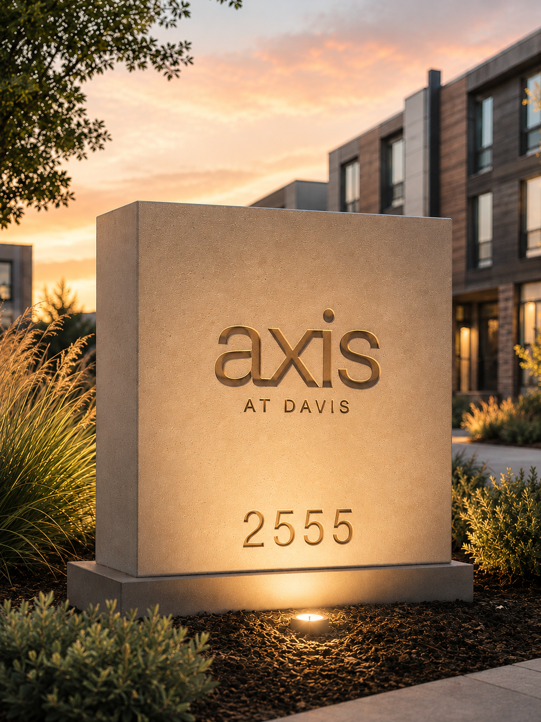 axi davis monument sign mock up