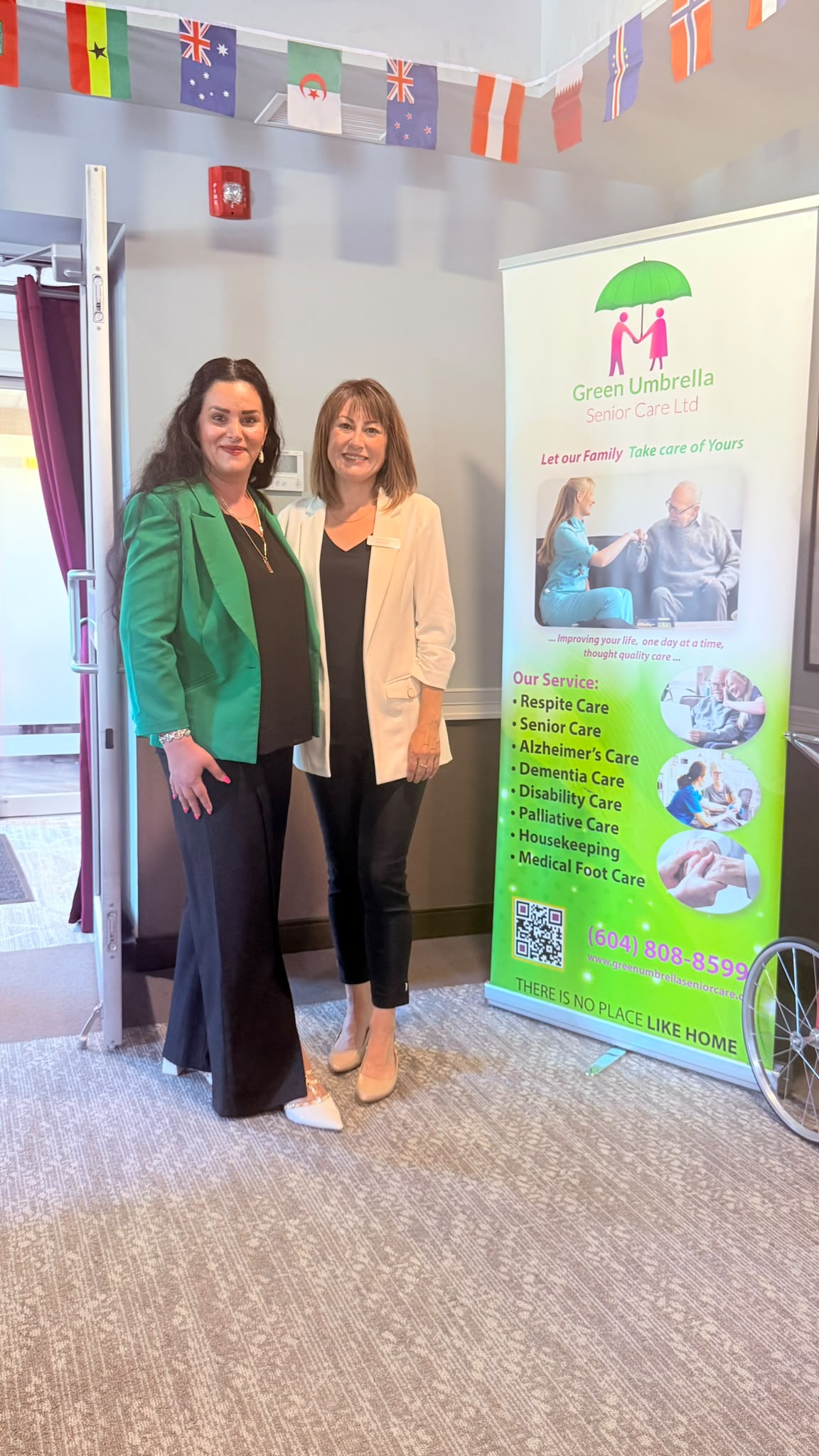 Green Umbrella Senior Care team at the Chartwell dementia education event