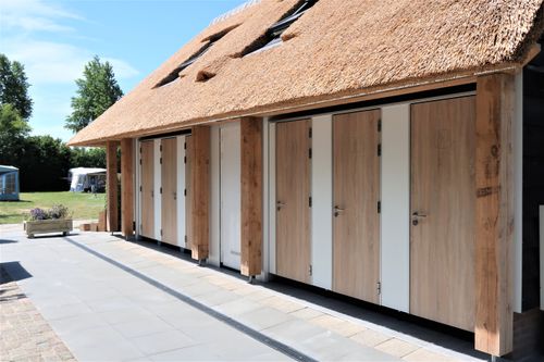 A toilet cubicle and their ADAC and ANWB norms