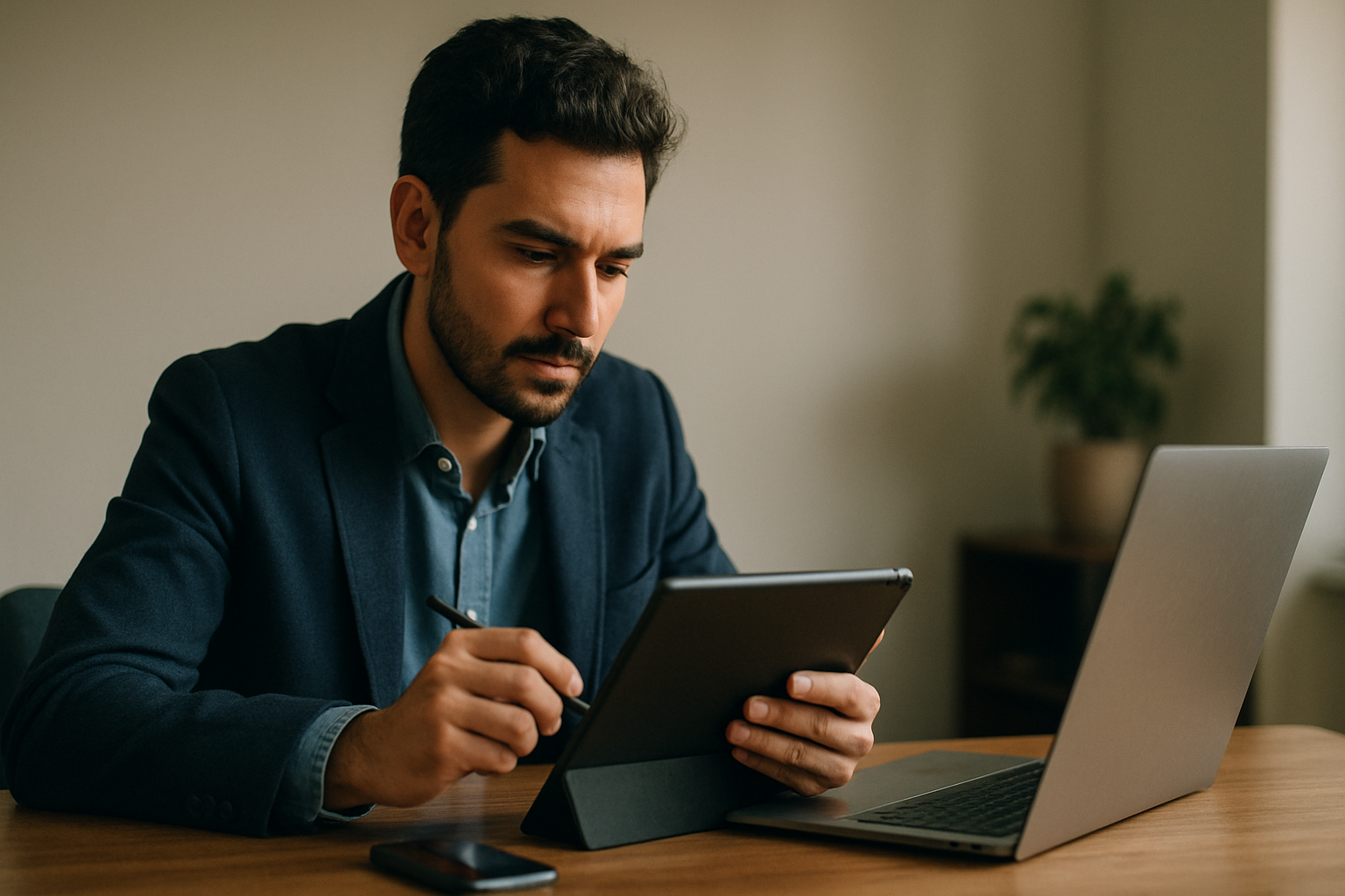 Consultant montpelliérain utilisant des outils numériques productifs.