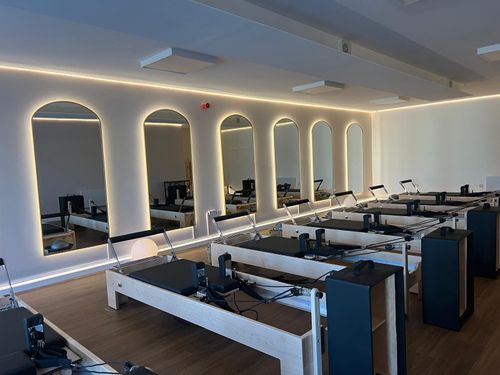 Reformer Pilates studio equipment