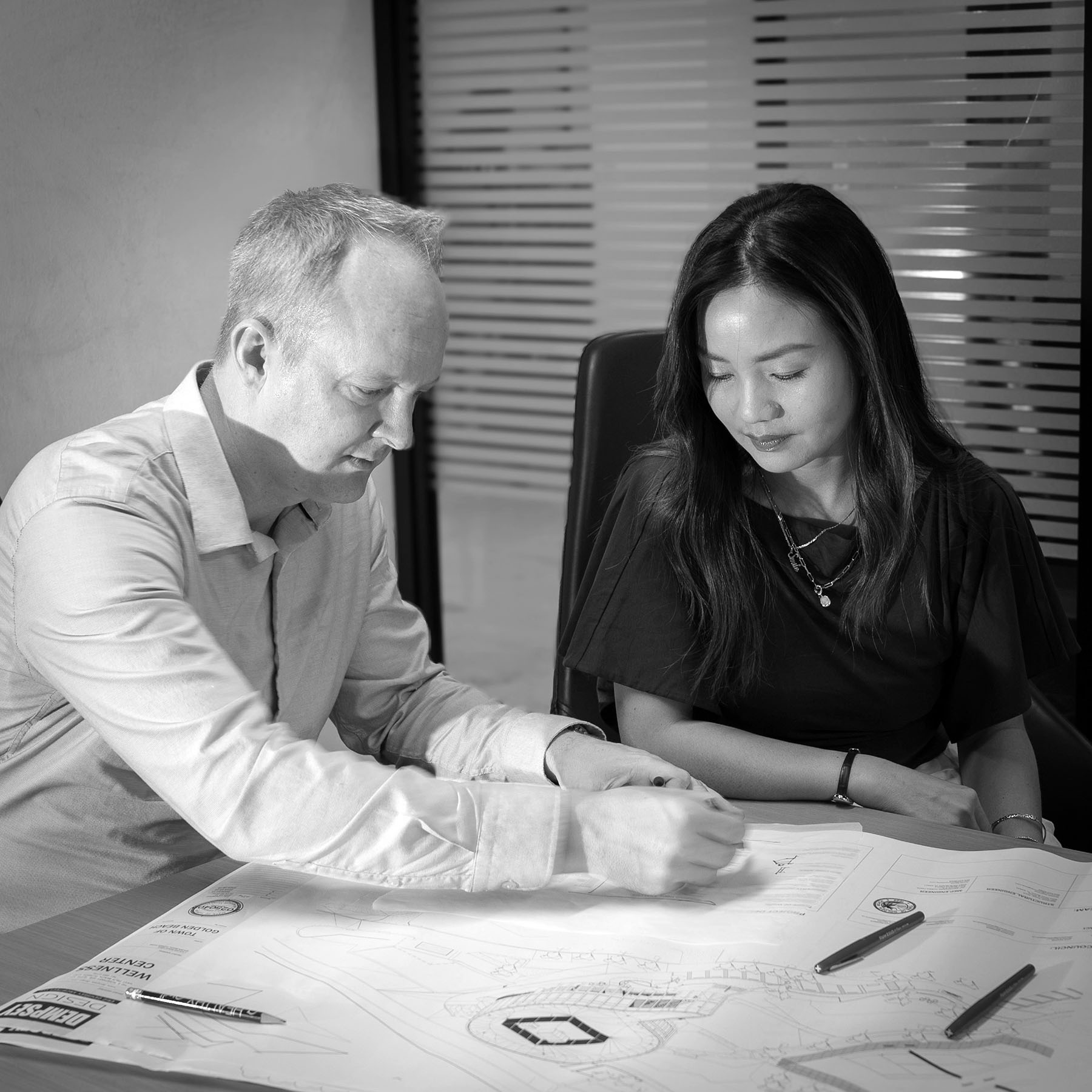 Eric Dempsey and Vivienne Zhou of Dempsey Design