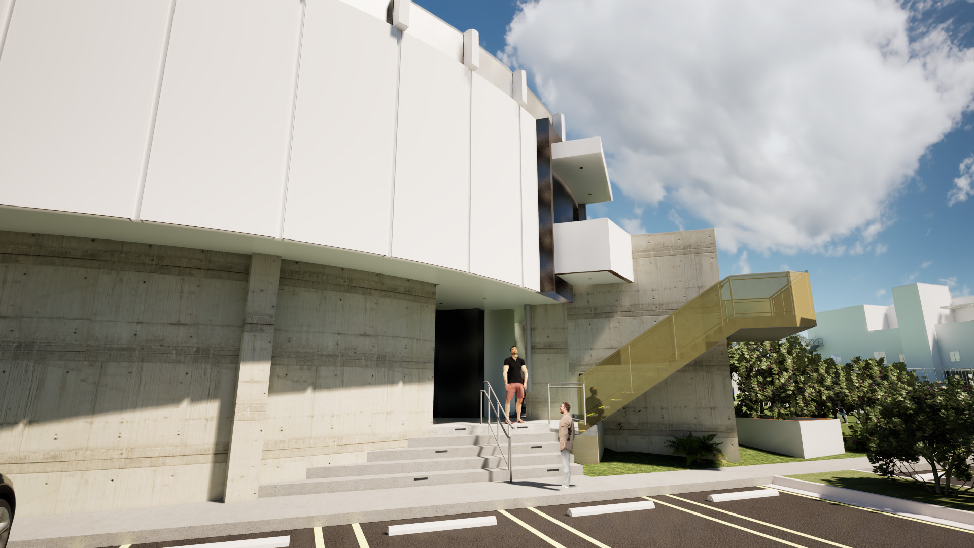 Golden Beach Wellness Center rendering 3