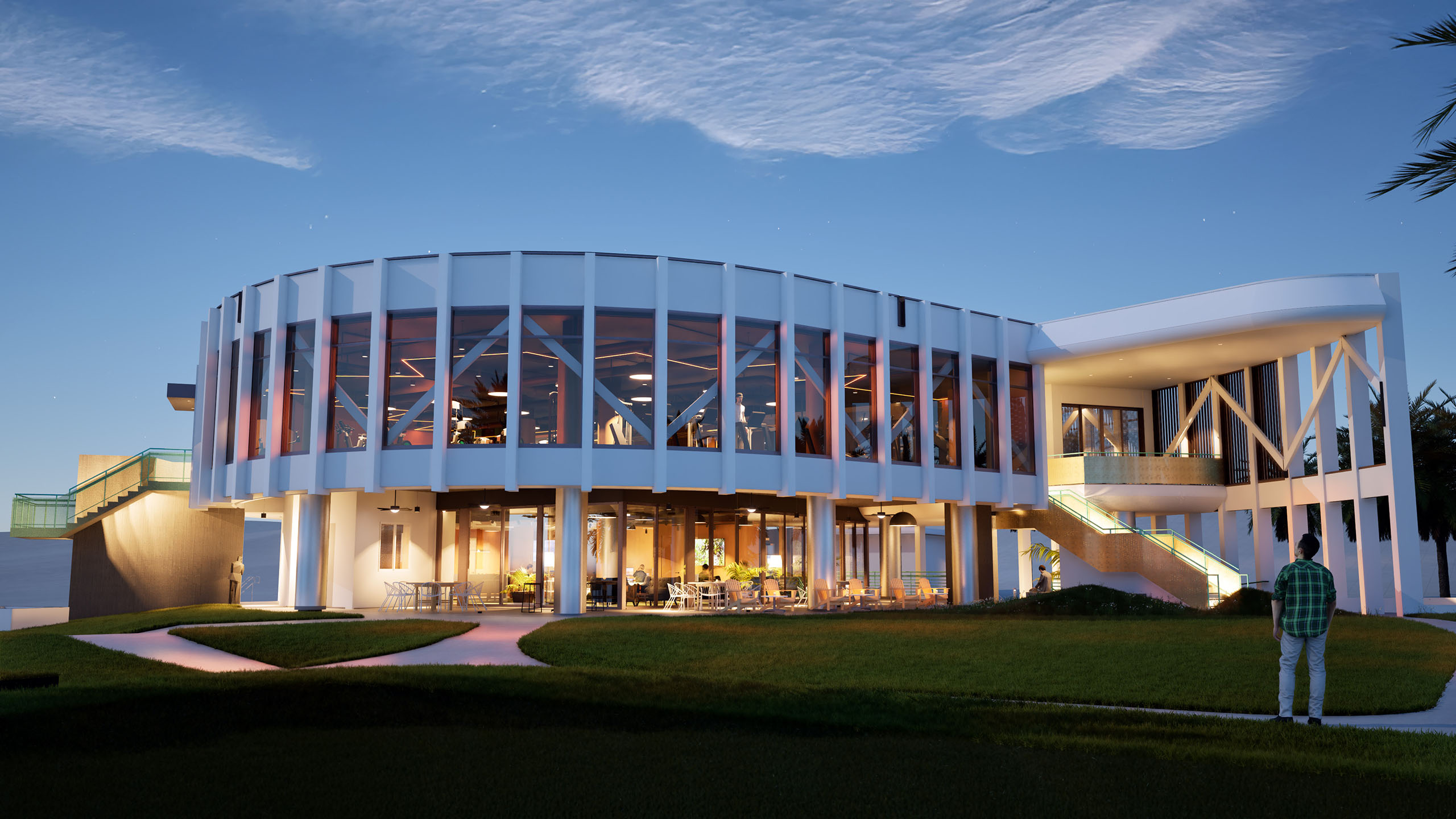 Golden Beach Wellness Center design study 2