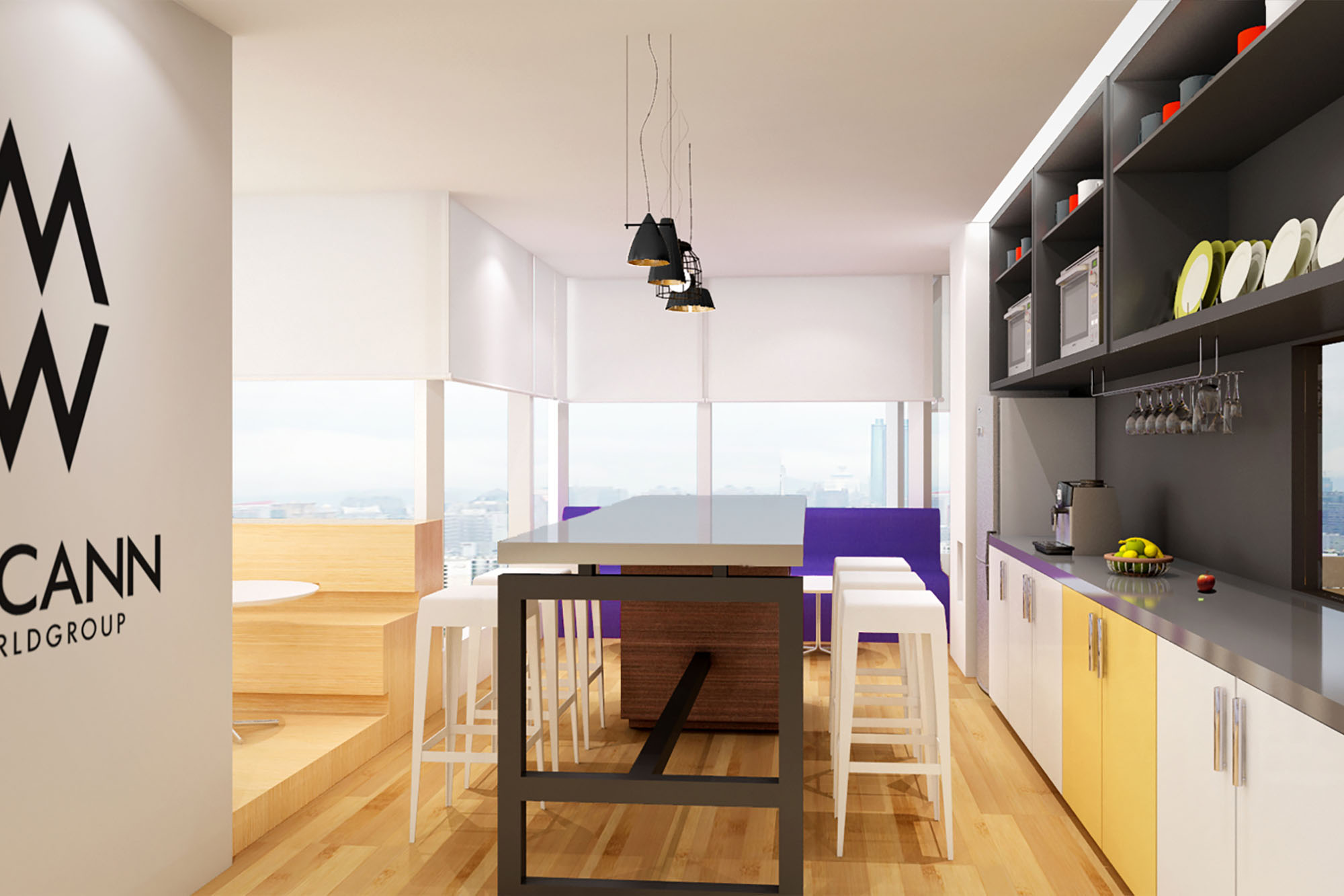 McCann Worldgroup Shanghai workspace