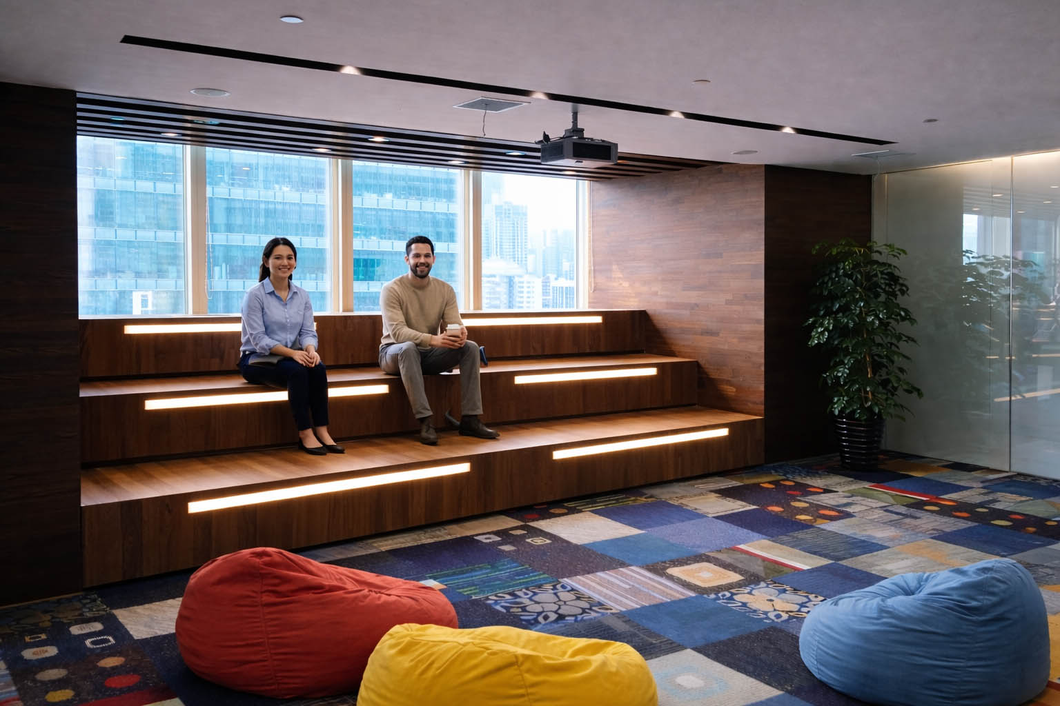 McCann Worldgroup Shanghai presentation theatre