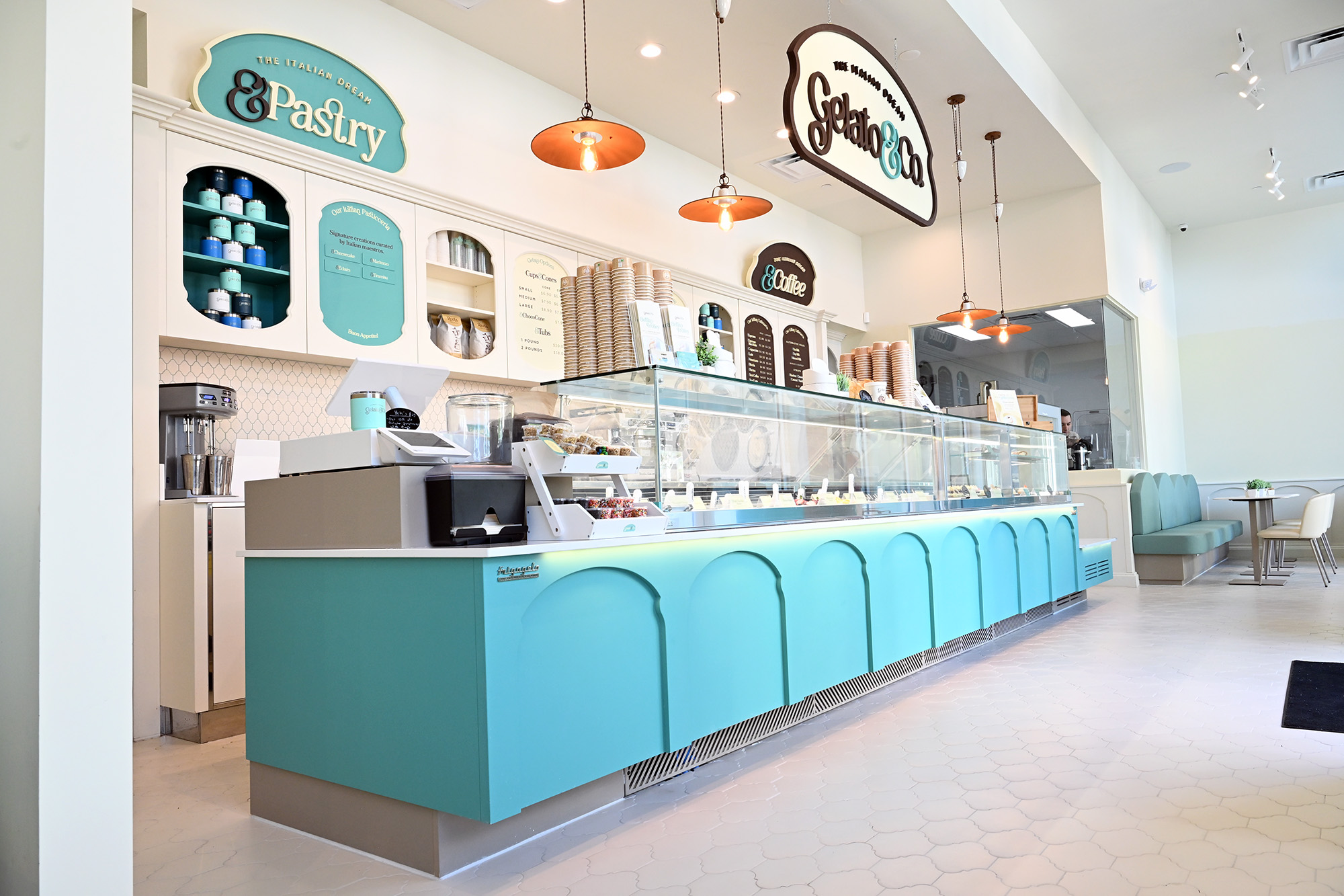 Gelato & Co gelateria interior, Jupiter — view 4