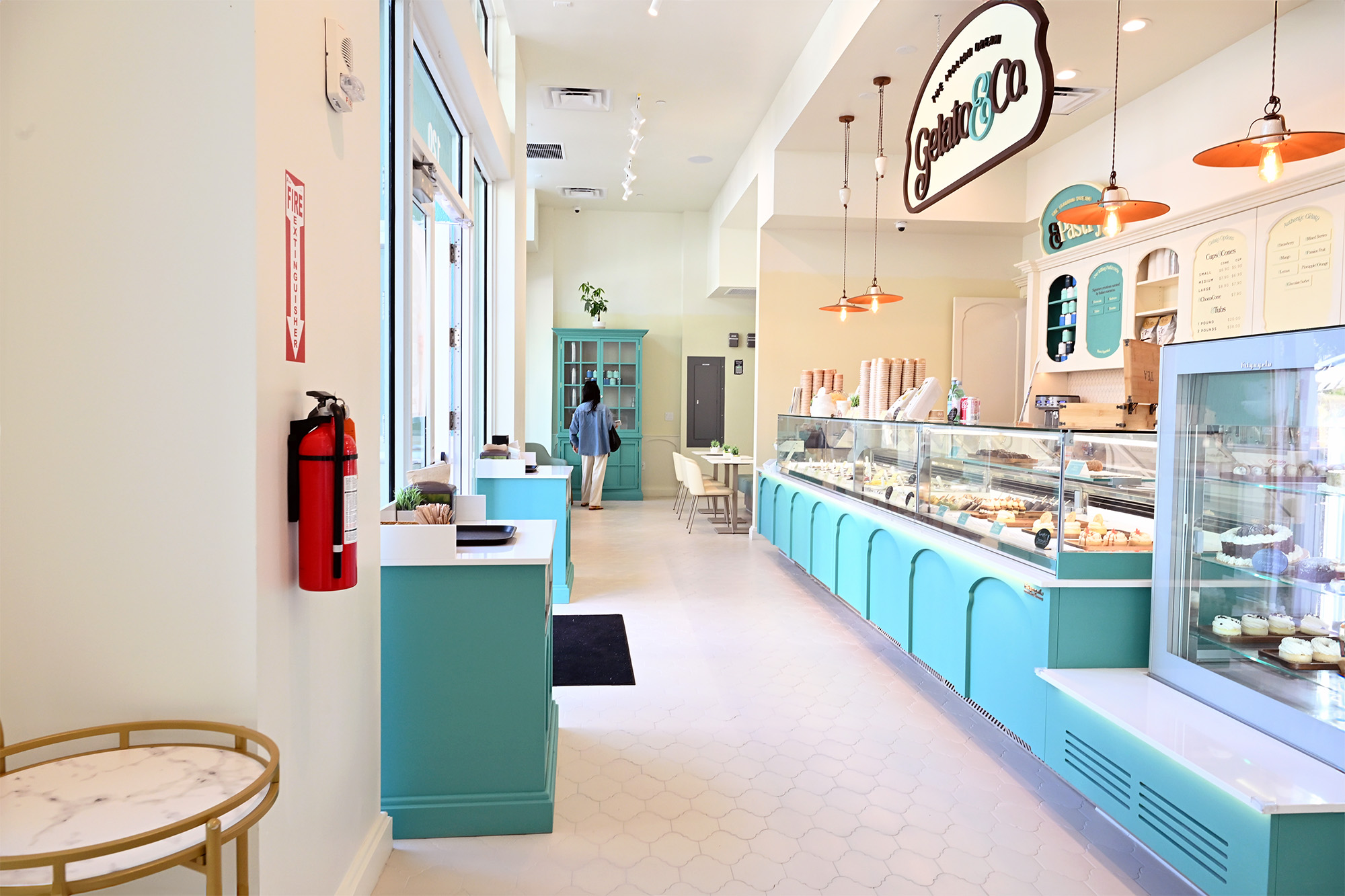 Gelato & Co gelateria interior, Jupiter — view 6