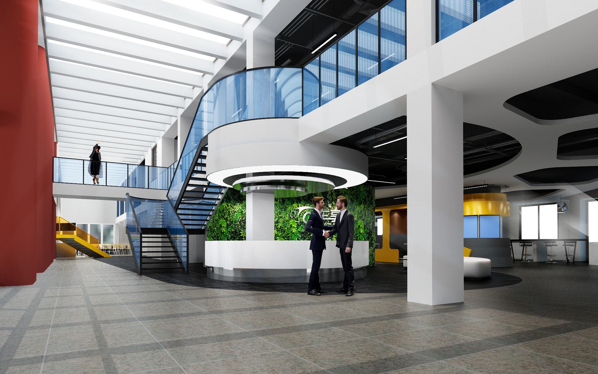 SAISC Building Renovation interior, Shanghai