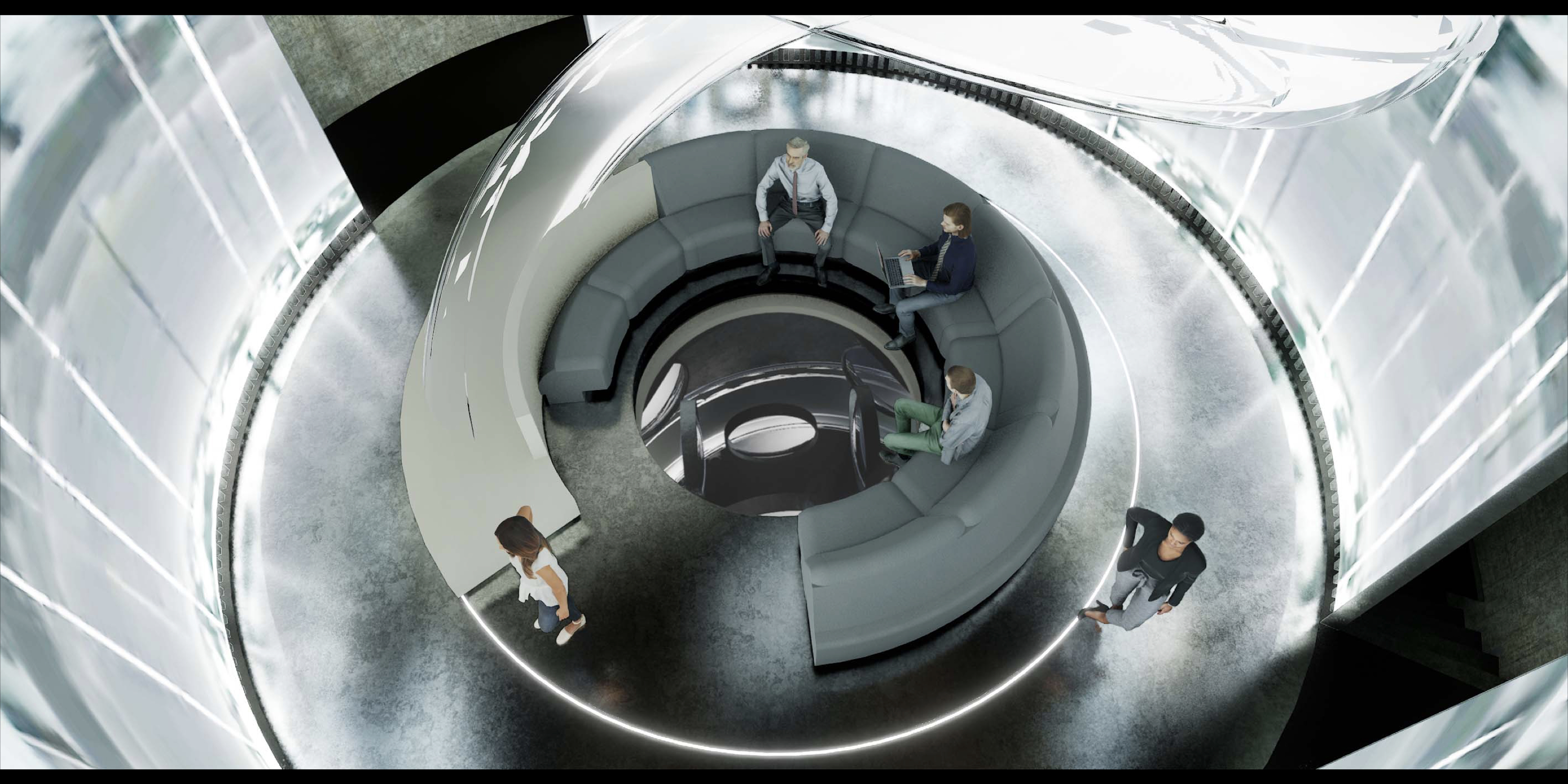 Digital Art Museum concept presentation, Shenzhen