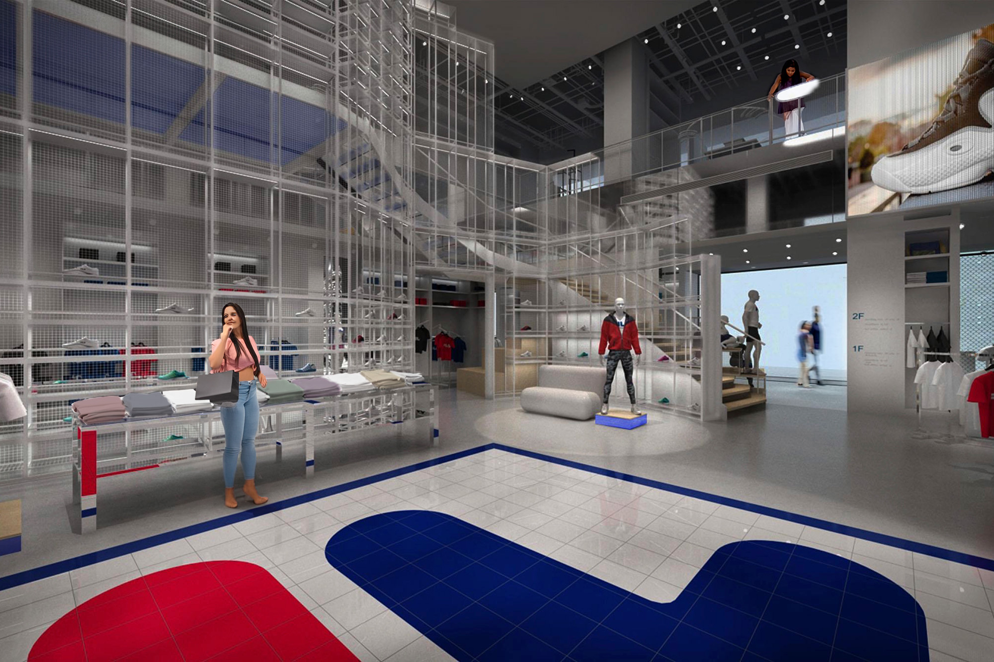 Fila Flagship Concept, Shanghai — view 3