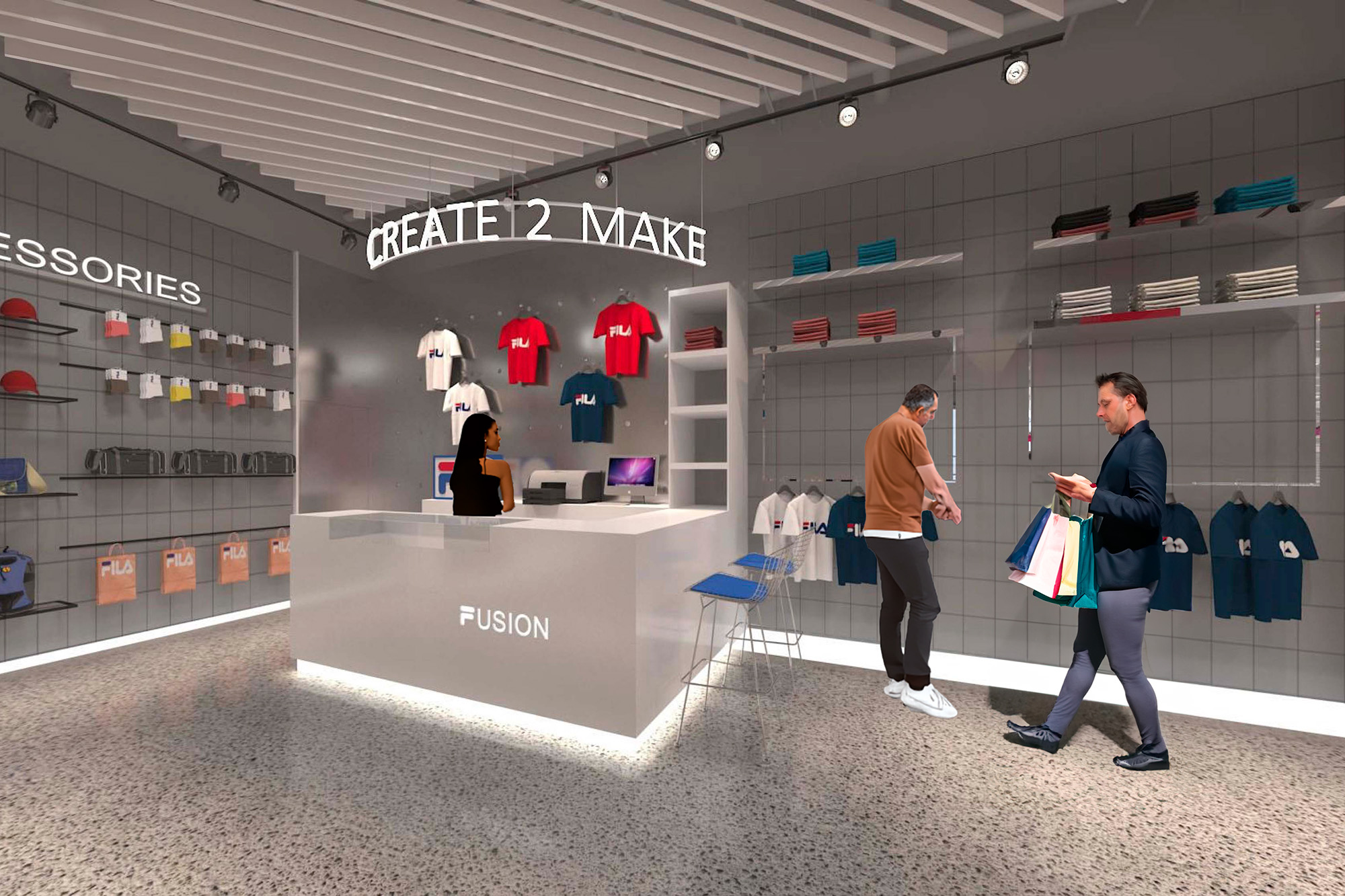 Fila Flagship Concept, Shanghai — view 4