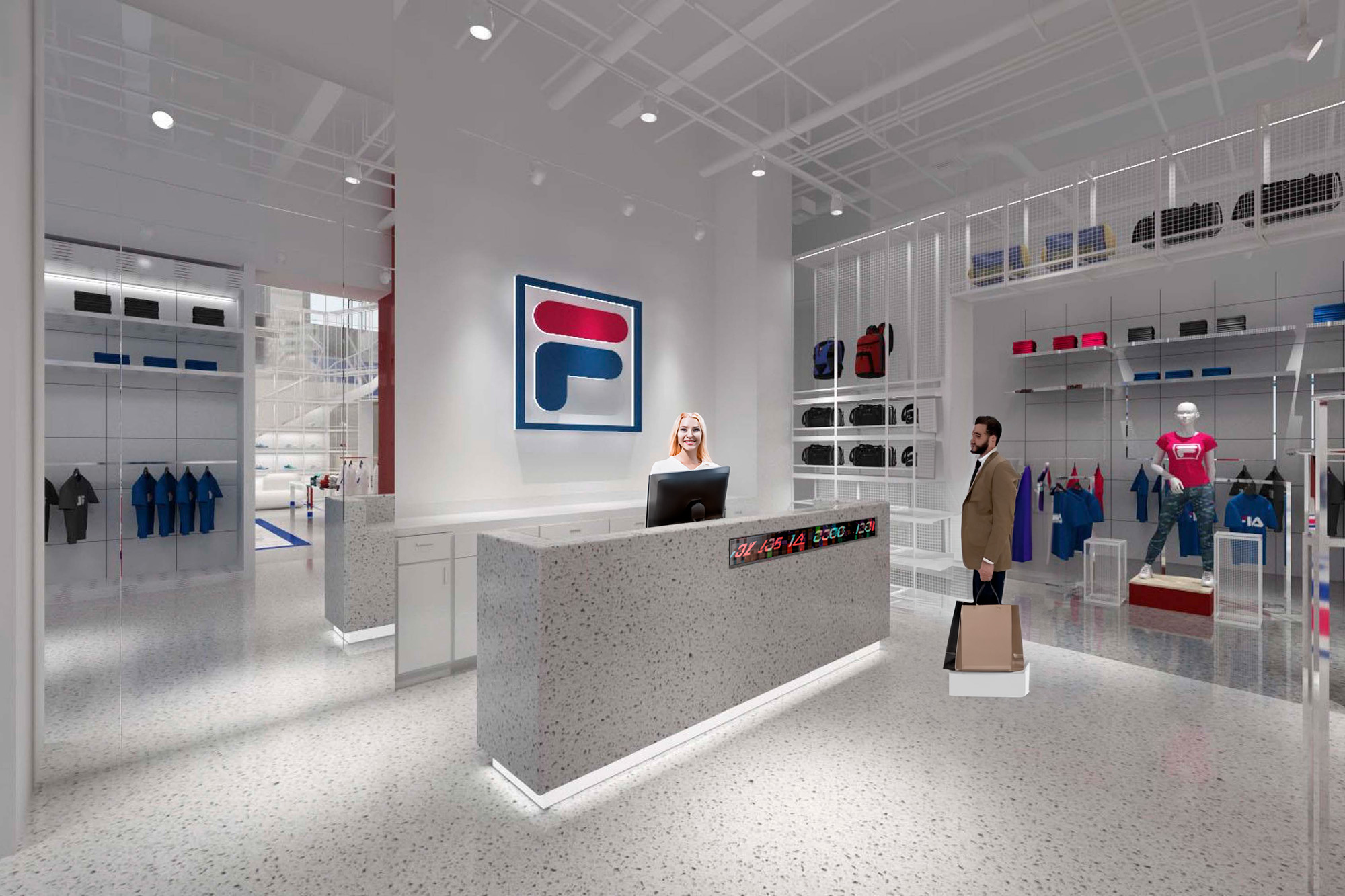 Fila Flagship Concept, Shanghai — view 2