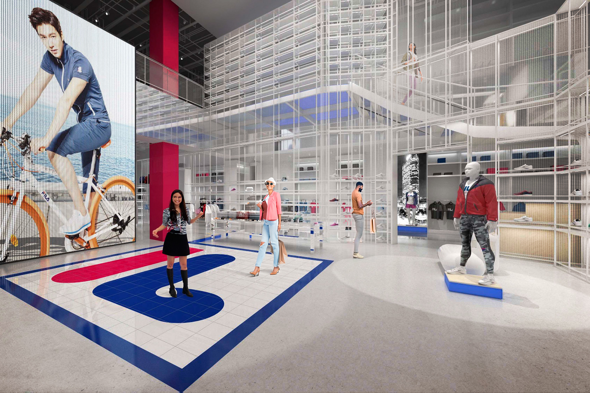 Fila Flagship Concept, Shanghai — view 5
