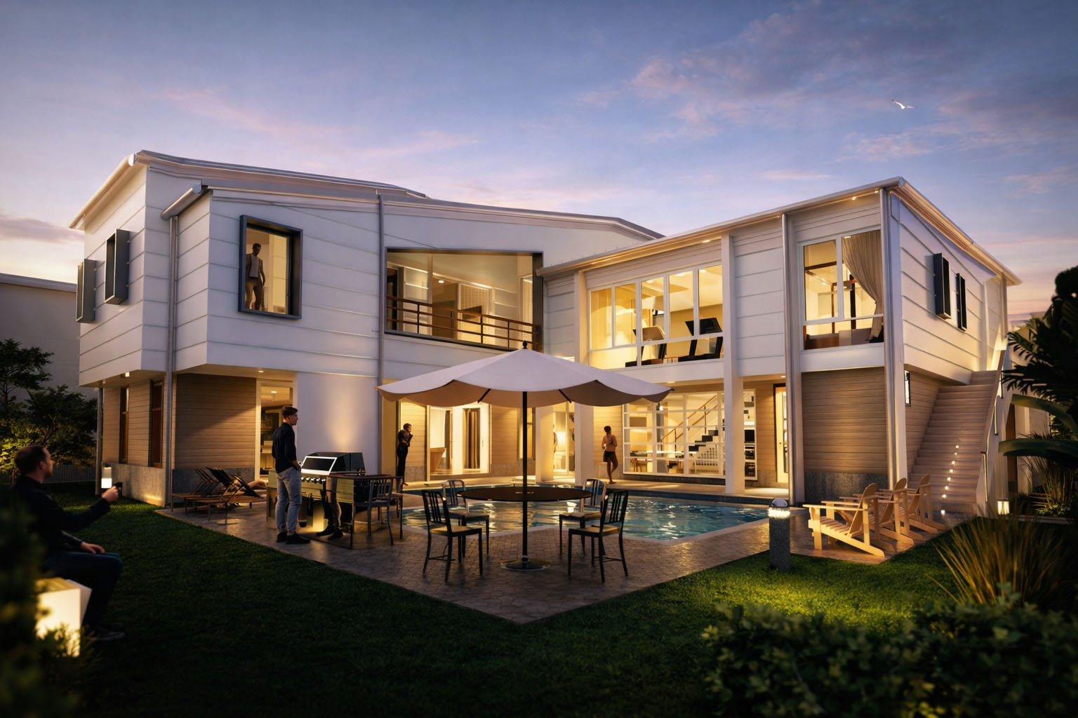 Delray Beach House back yard