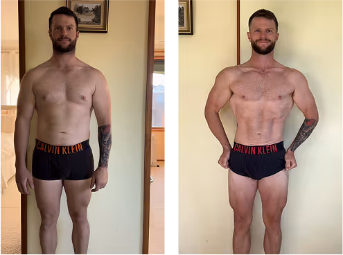 rob's transformation photo