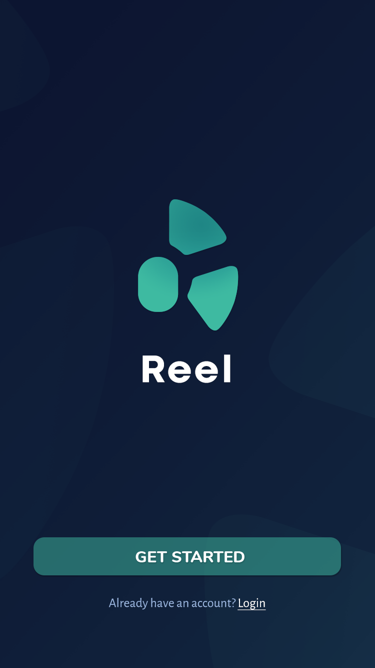 Mockup of Login / Sign Up Page