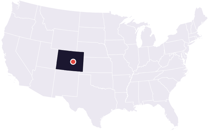 Map showing the city