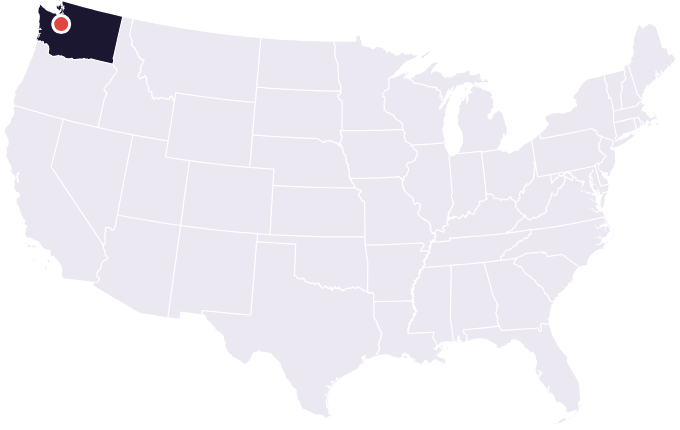 Map showing the city