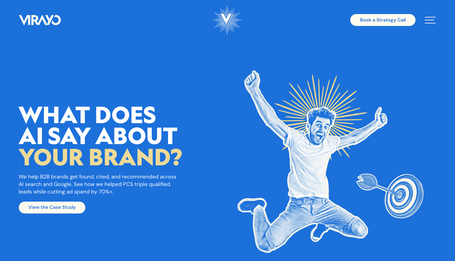 Virayo is a B2B SEO and GEO agency