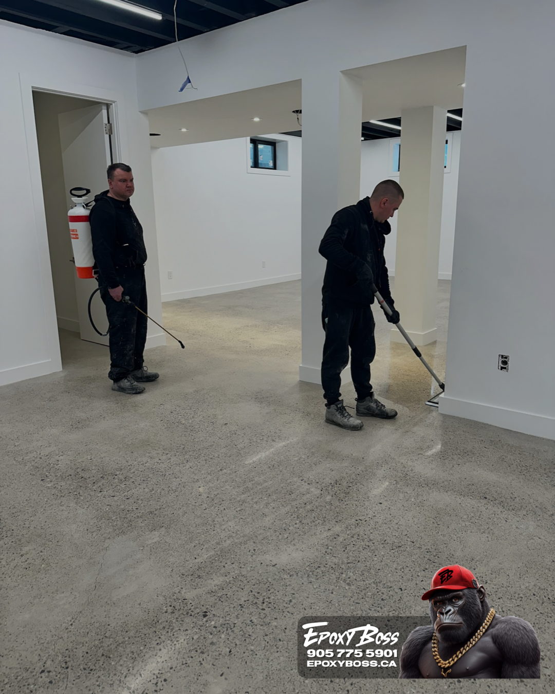 Basement Epoxy Floor