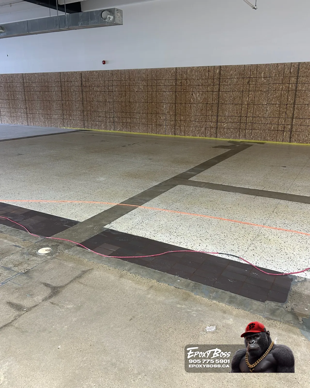 skilled trades campus flooring