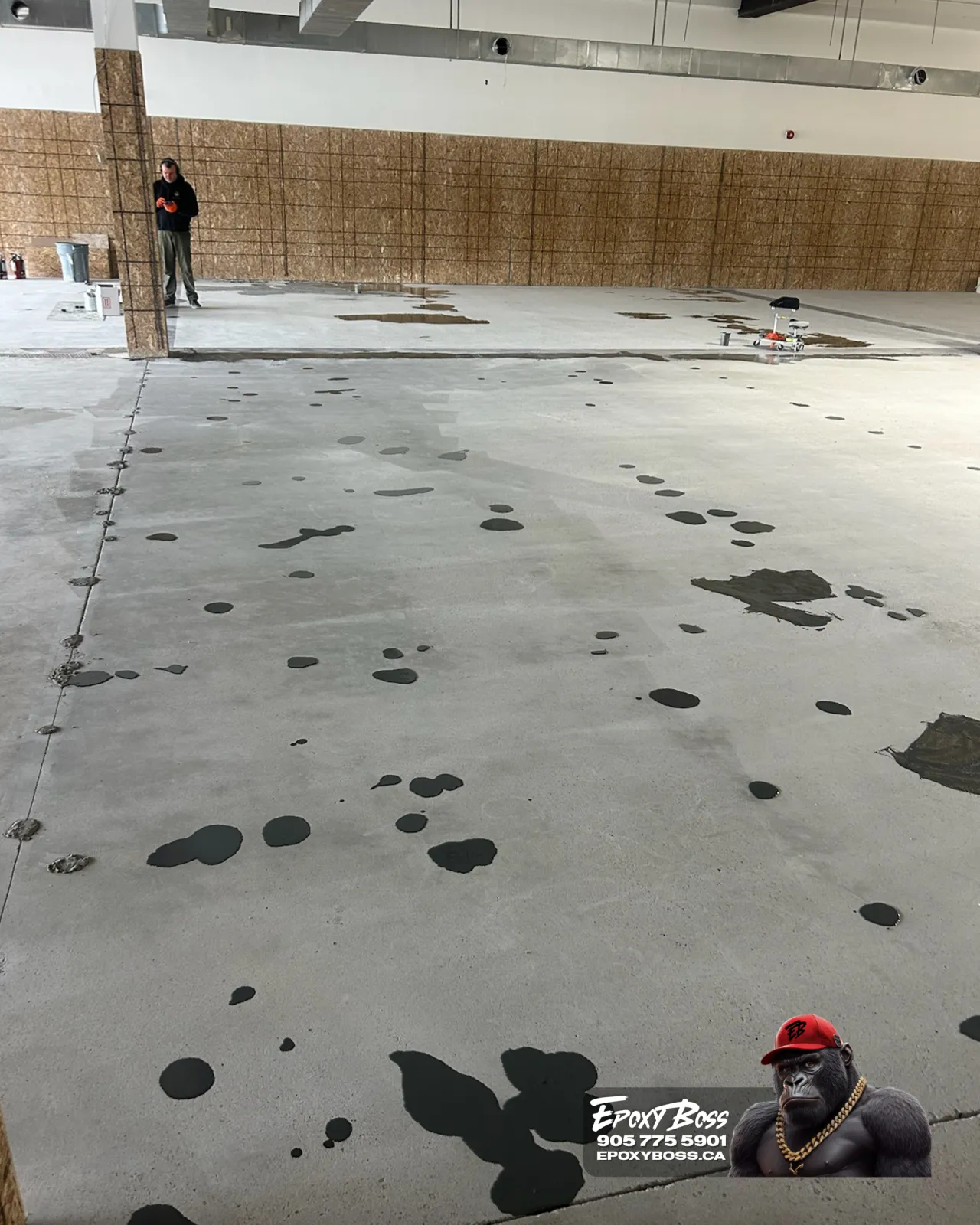 commercial floor coating Ajax