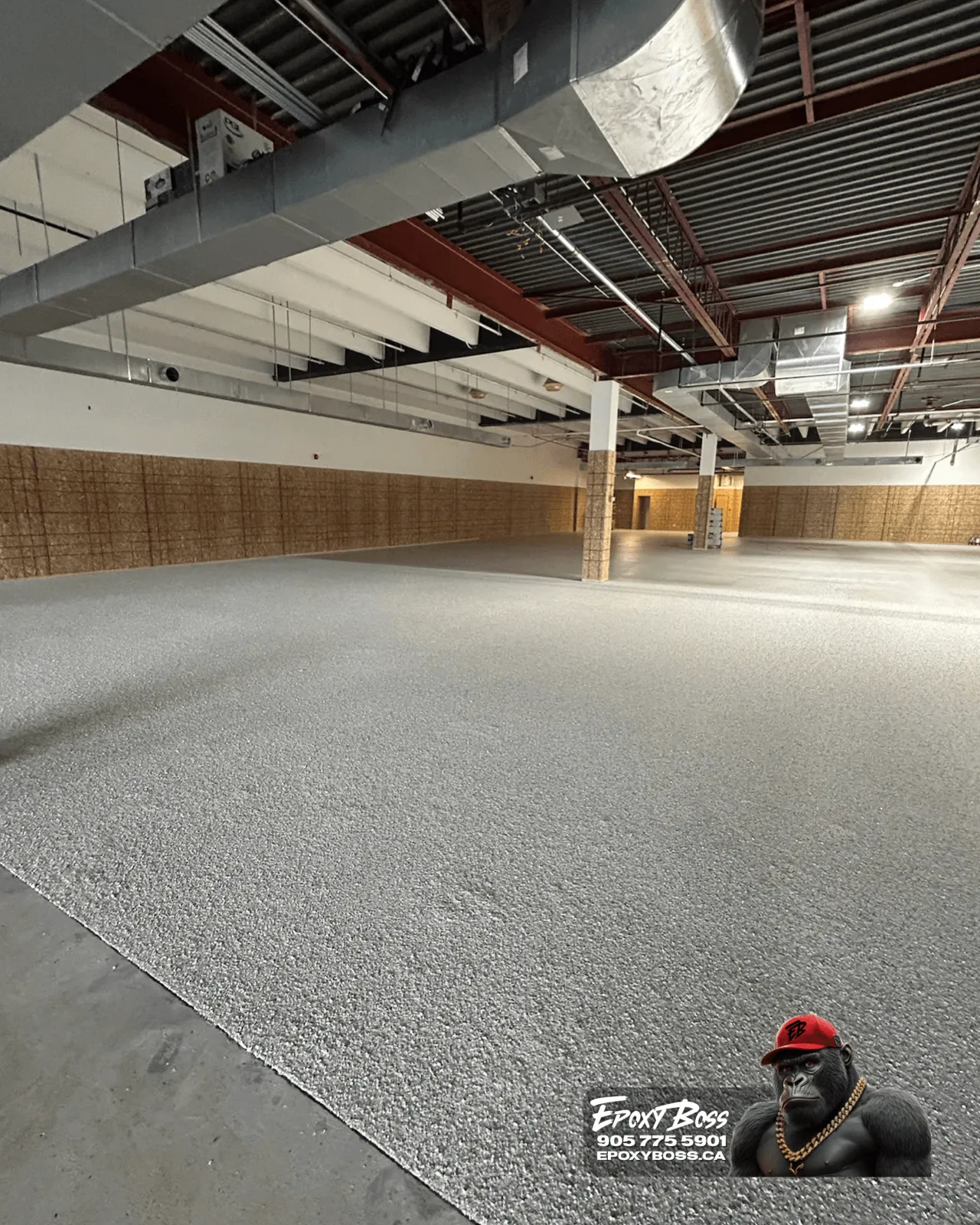 10000 sqft floor coating project