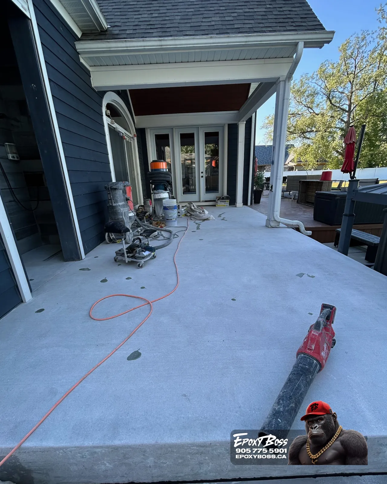 Innisfil polyaspartic flooring contractor